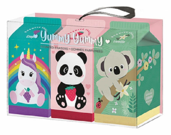 Set 3 radiere parfumate - Yummy Yummy