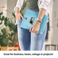 Husa pentru carte & accesorii turcoaz - Bookaroo Books & Stuff Pouch thumbnail