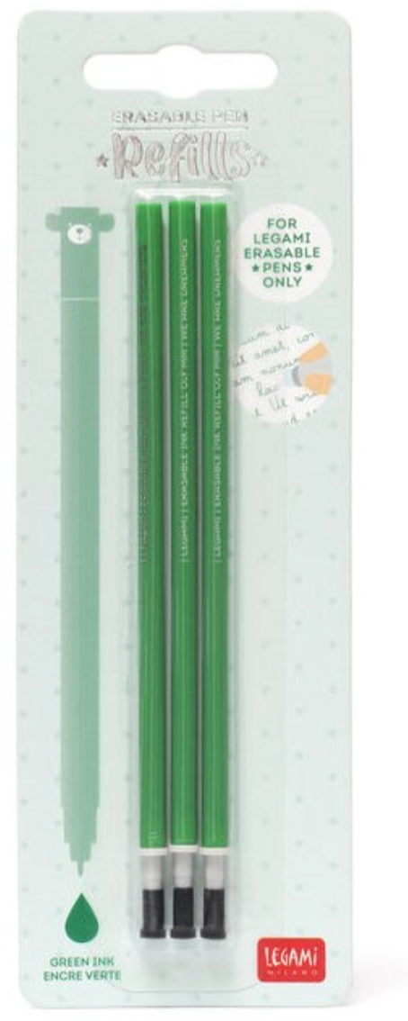 Set 3 rezerve pix - Erasable Pen - Green