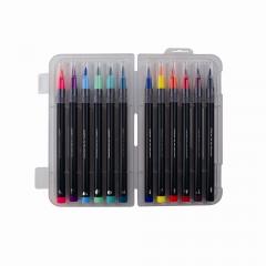 Set 12 carioci tip pensula - Brush Markers thumbnail