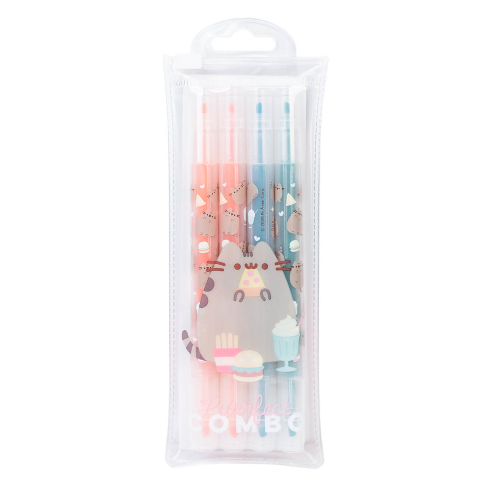 Set 4 evidentiatoare - Pusheen Foodie Collection
