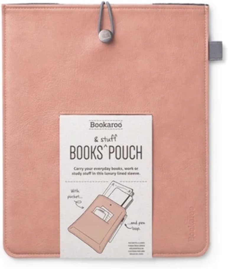 Husa pentru carte si accesorii - Bookaroo Books & Stuff Pouch - Blush
