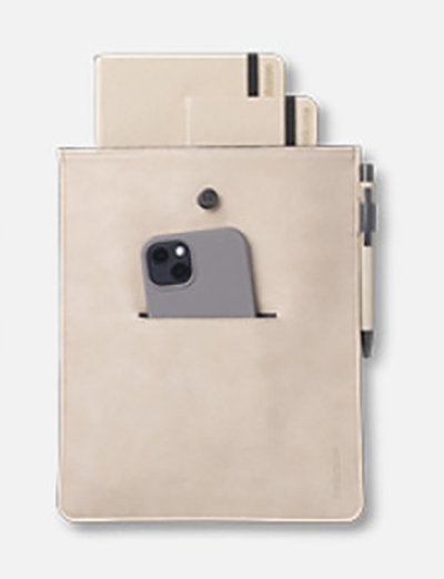 Husa pentru carte si accesorii - Bookaroo Books & Stuff Pouch - Cream