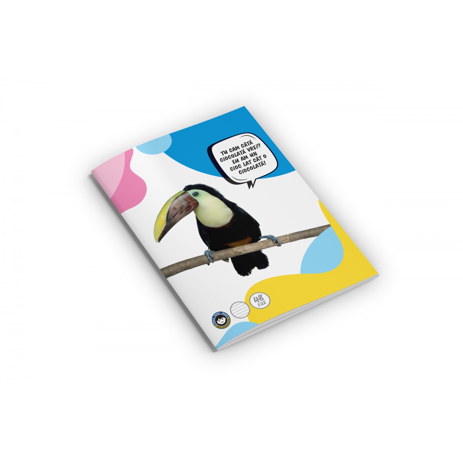 Caiet - Discover The Wild - Tucan, A4, dictando, 48 file