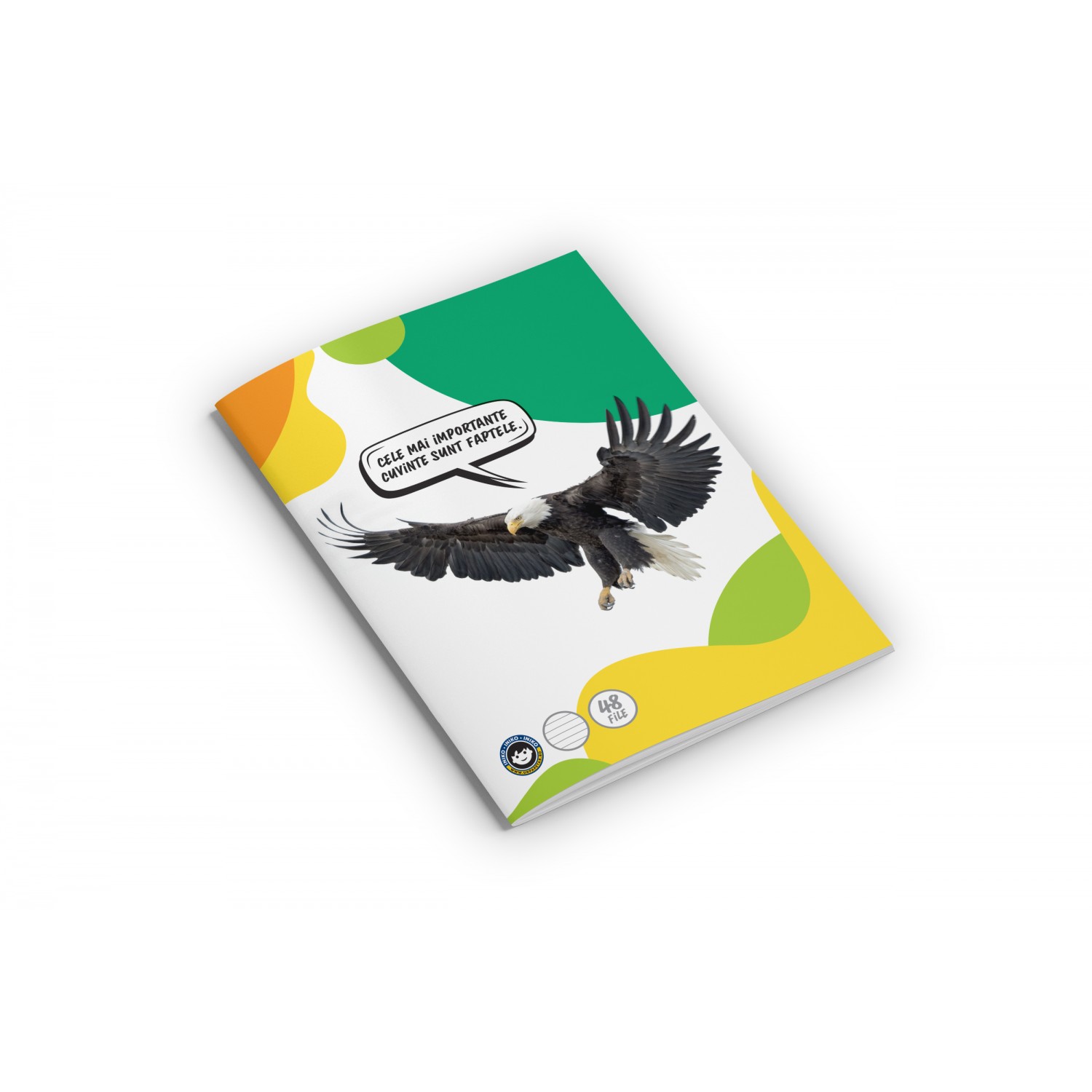 Caiet - Discover The Wild - Vultur, A4, dictando, 48 file