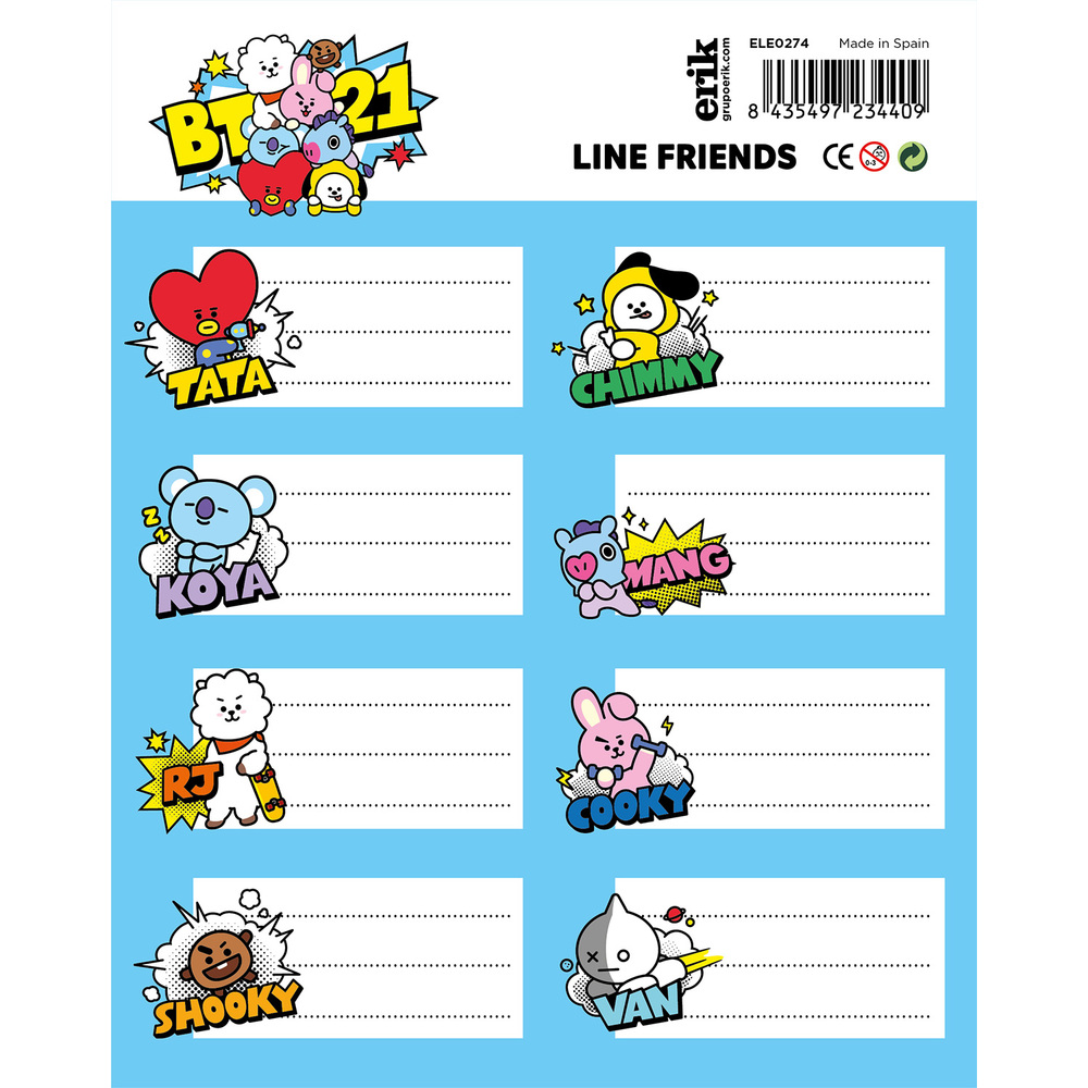 Etichete autoadezive - BT21