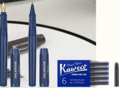 Set Stilou si Pix - Moleskine x Kaweco - Blue thumbnail