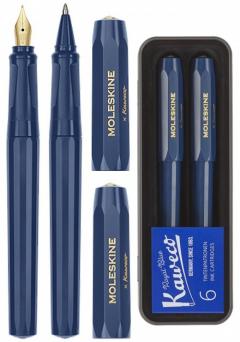 Set Stilou si Pix - Moleskine x Kaweco - Blue