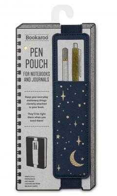 Suport pentru pix - Bookaroo Pen Pouch - Moon & Stars
