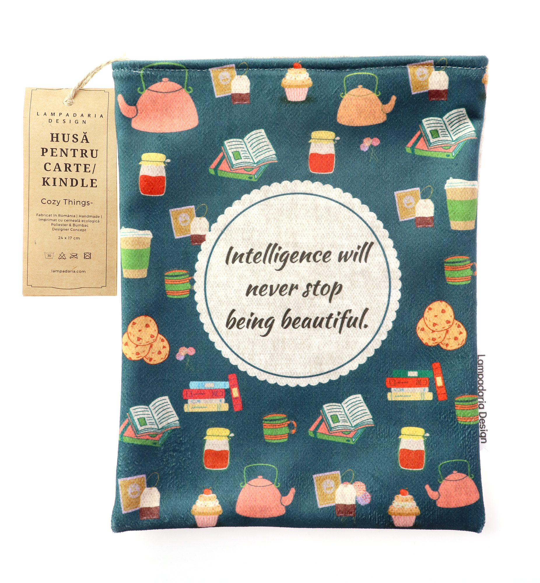 Husa pentru carte - Cozy Things - Inteligence