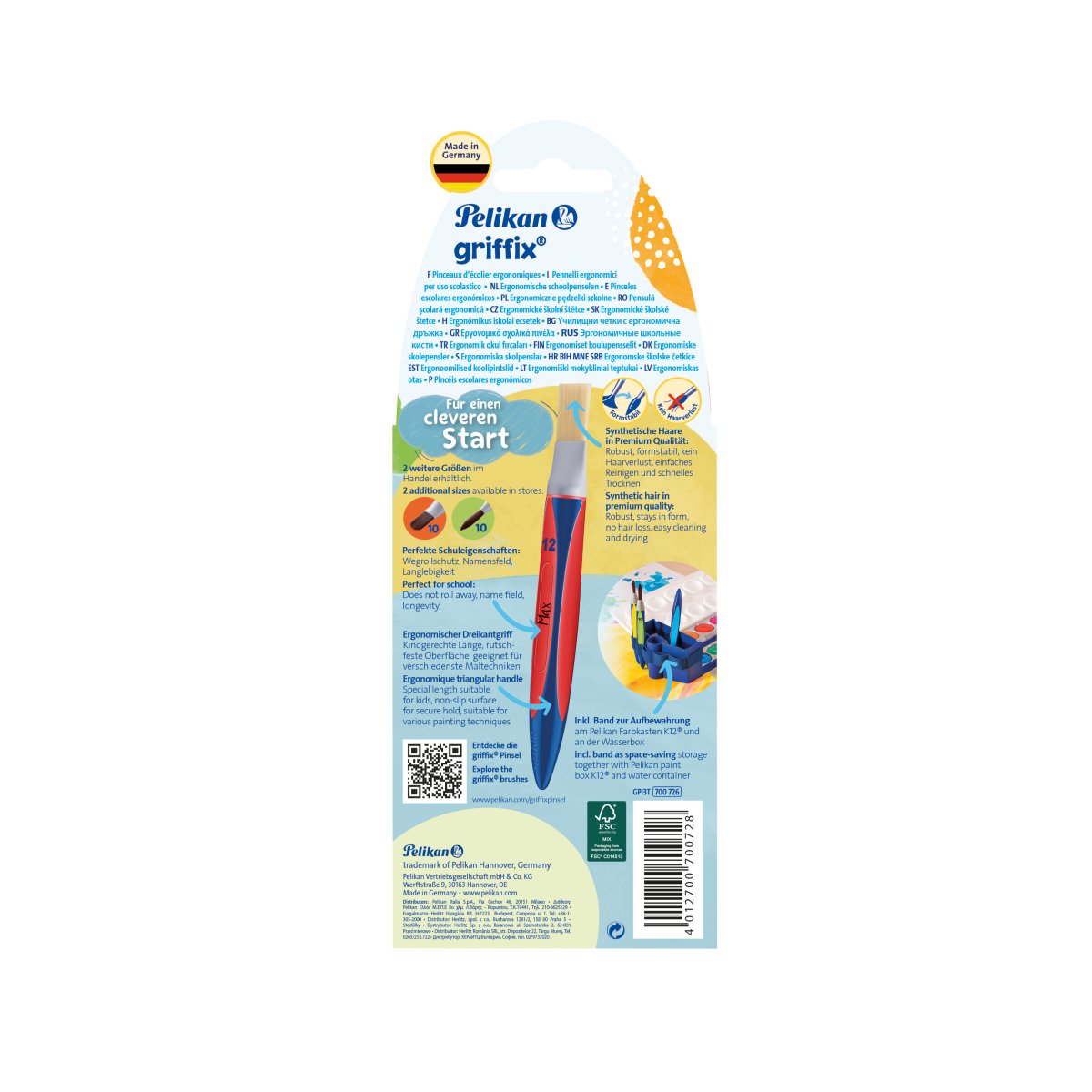 Set 3 pensule - Grafix - Starter-set