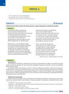 Limba si literatura romana. Evaluarea Nationala 2023. Clasa a VIII-a thumbnail