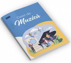 Caiet - Classic, muzica, A4, 40 file