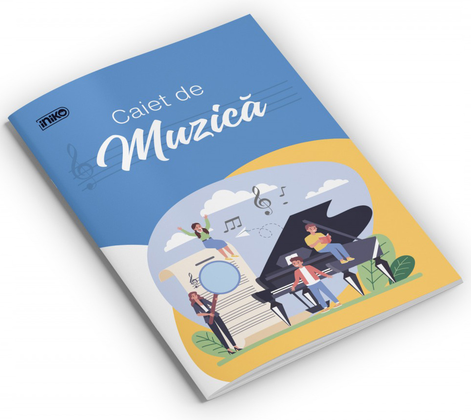 Caiet - Classic, muzica, A4, 40 file