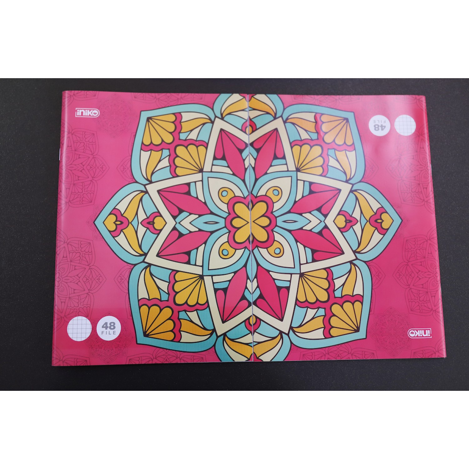 Caiet - Mandala, A4, matematica, 48 file