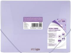 Mapa A4 Strigo, cu elastic - Mov