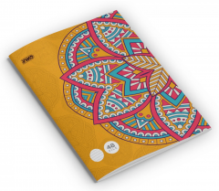 Caiet - A4, 48 file, dictando - Mandala