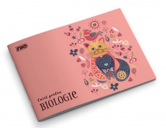 Caiet - A4, 24 file, biologie - Lykke