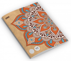 Caiet - A5, 48 file, matematica - Mandala