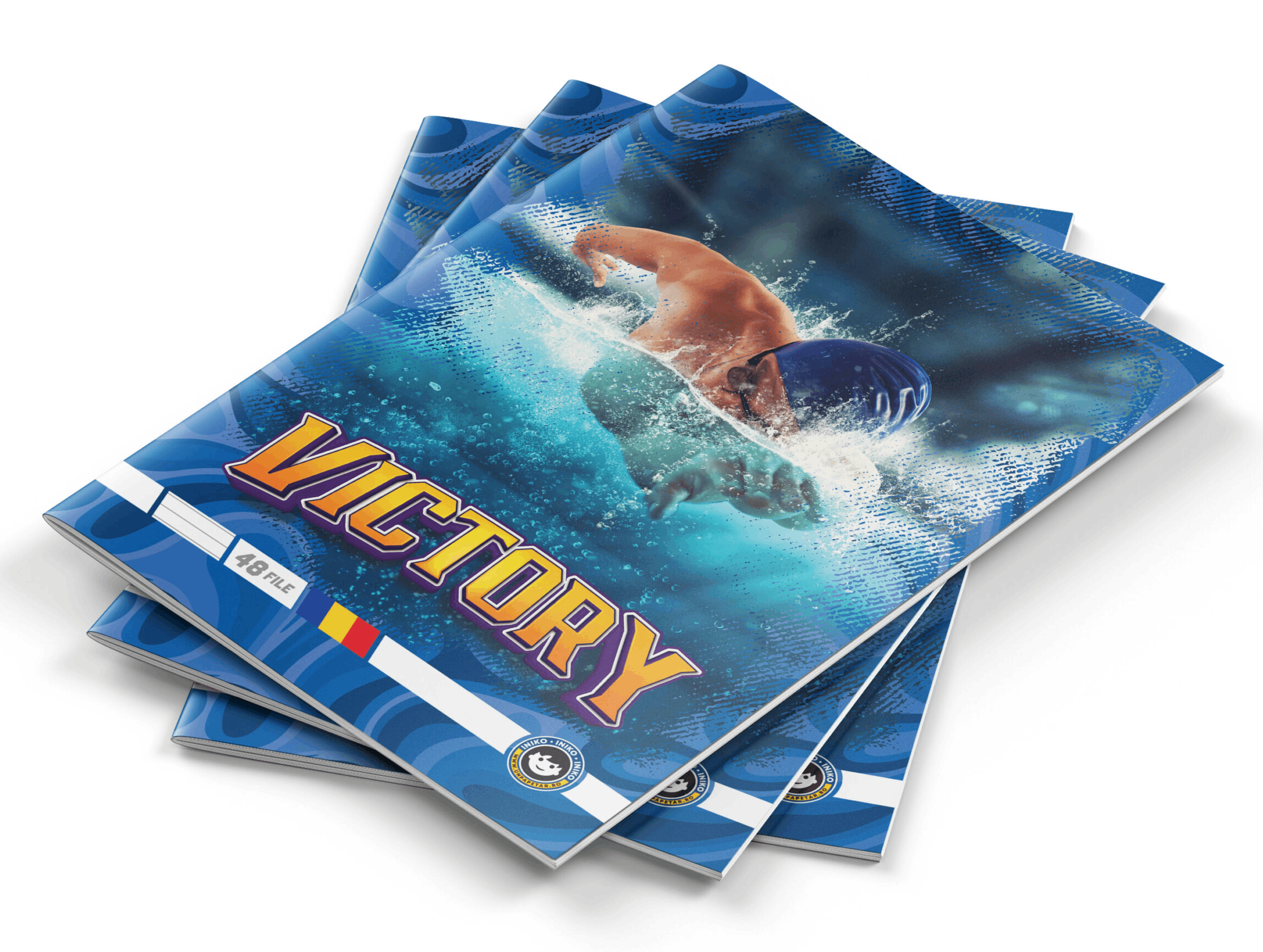 Caiet - A4, 48 file, dictando - Sports - Victory