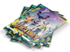 Caiet - A5, 48 file, dictando - Sports - Victory