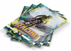 Caiet - A4, 48 file, dictando - Sports - Racing