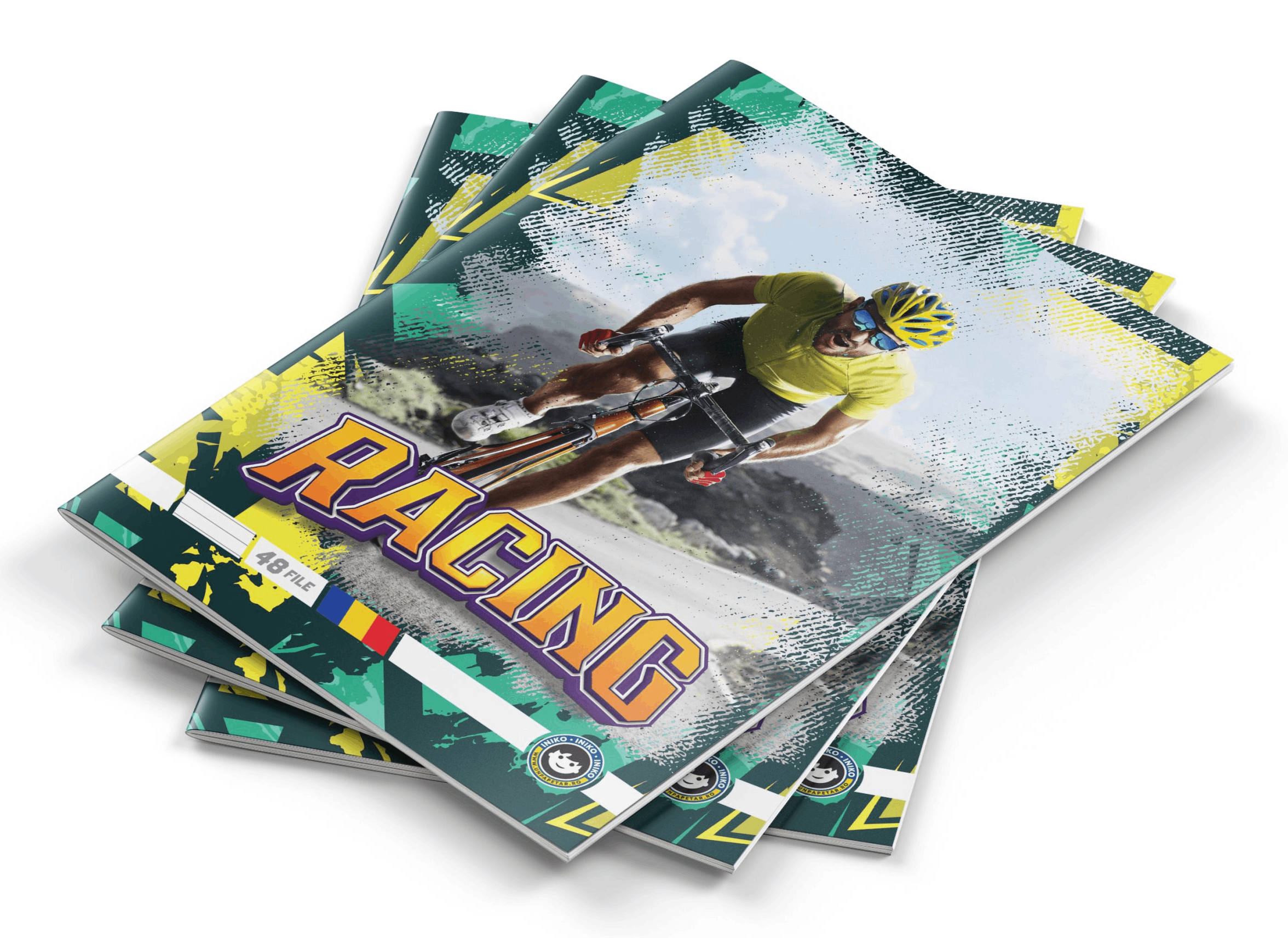 Caiet - A4, 48 file, dictando - Sports - Racing