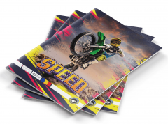 Caiet - A5, 48 file, matematica - Sports - Speed