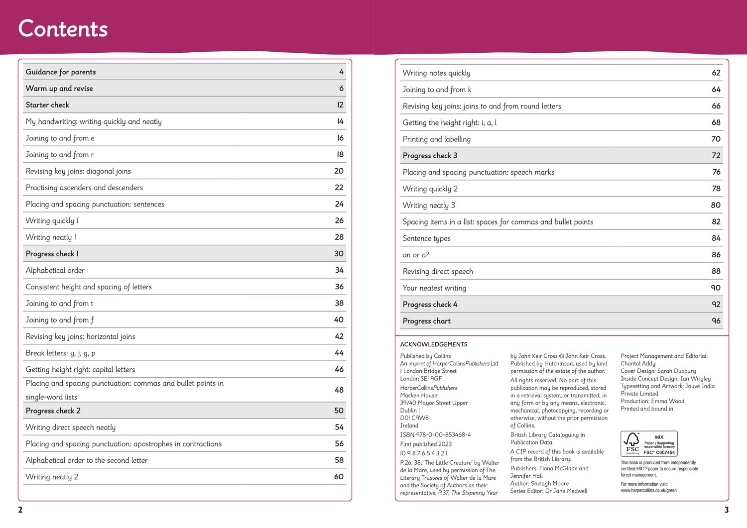 Year 5 Handwriting: Targeted Practice Workbook