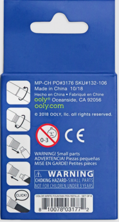 Set rezeve pentru stilouri - Color Write, 8 culori thumbnail