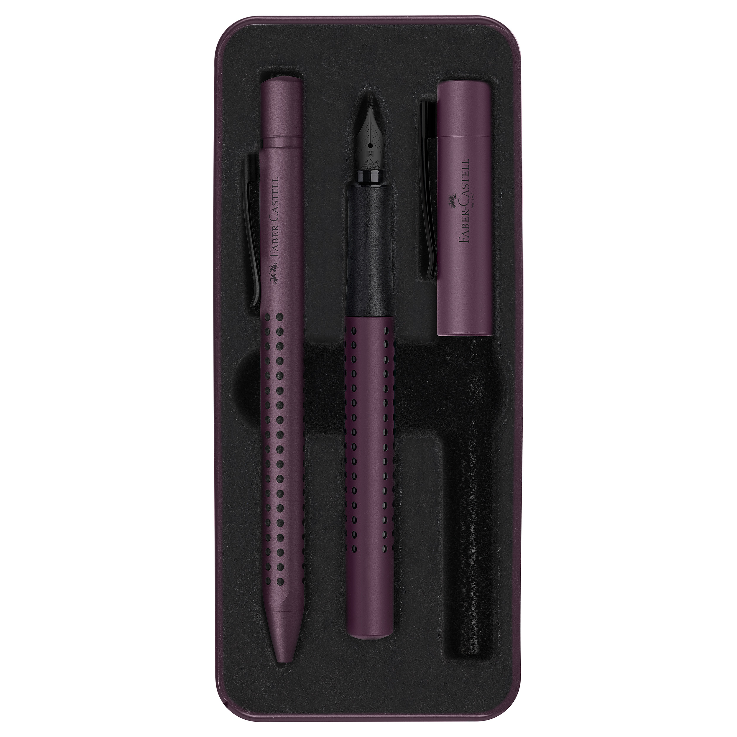 Set cadou - Grip Glam - Stilou + Pix - Berry