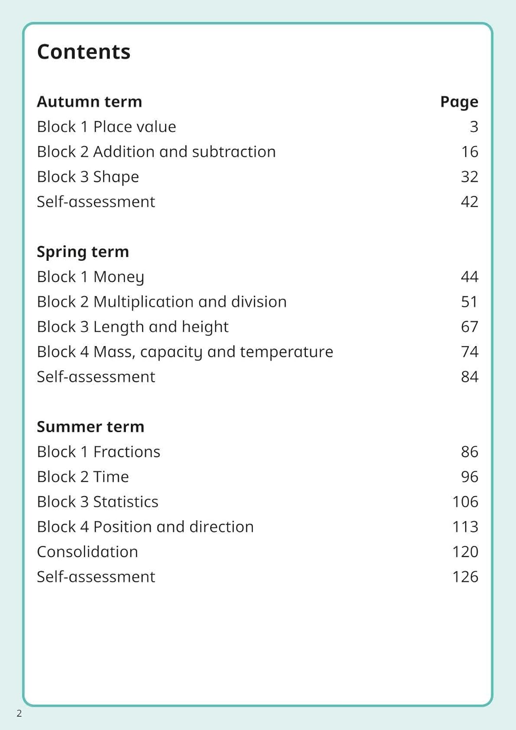 White Rose Maths Practice Journals - Year 2 Workbook: Single Copy