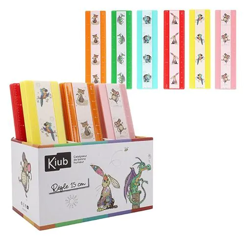 Rigla - 15 cm - Mai multe modele - Pret pe bucata