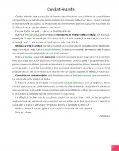 Comunicare in limba romana. Caietul elevului. Clasa a II-a thumbnail