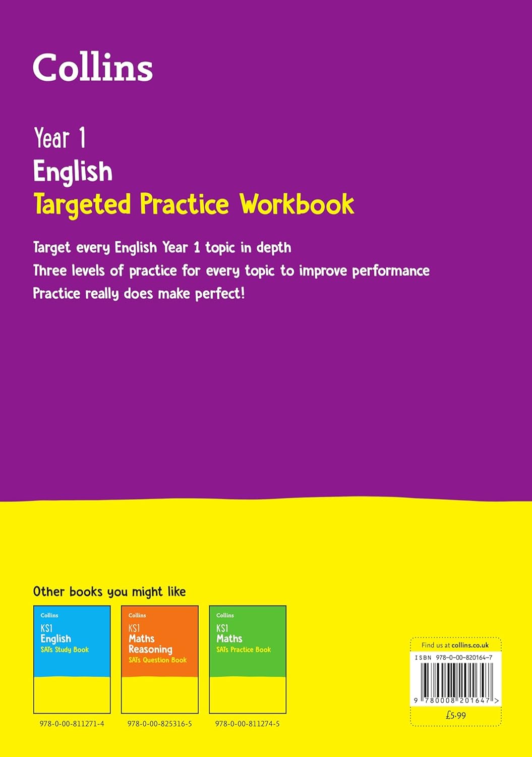 Year 1 English - Targeted Practice Workbook