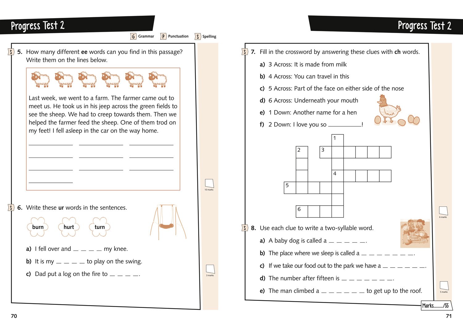 Year 1 English - Targeted Practice Workbook