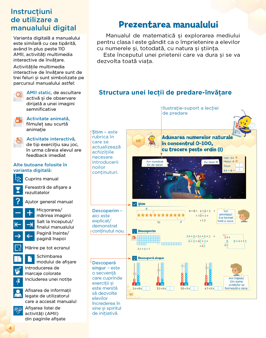 Matematica si explorarea mediului. Clasa I