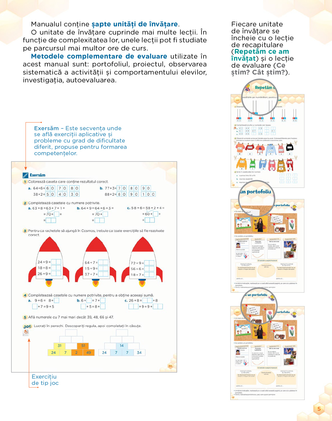Matematica si explorarea mediului. Clasa I