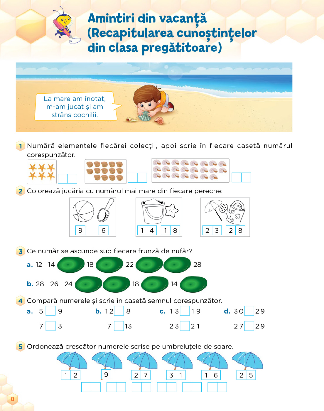 Matematica si explorarea mediului. Clasa I