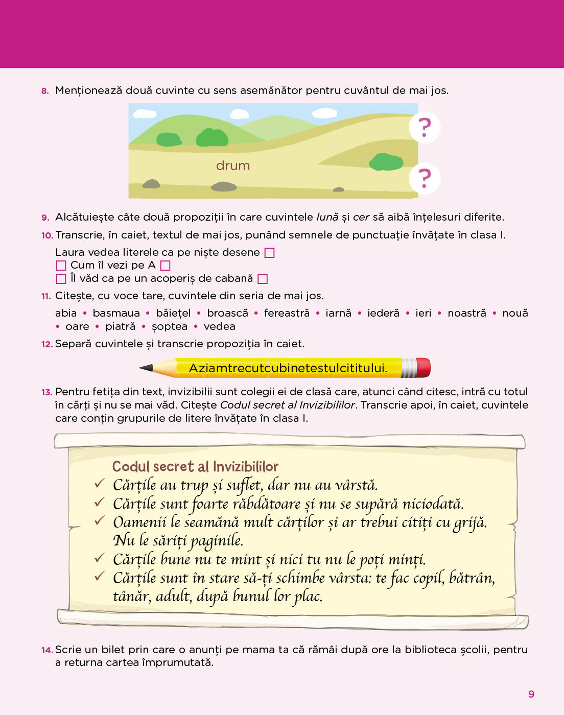 Comunicare in limba romana - Manual Clasa a II-a