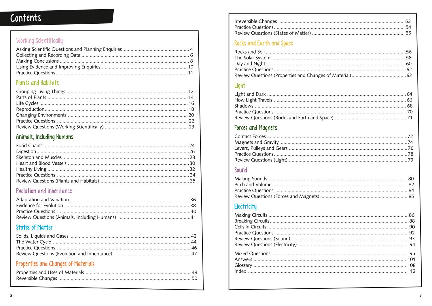 KS2 Science Study Book