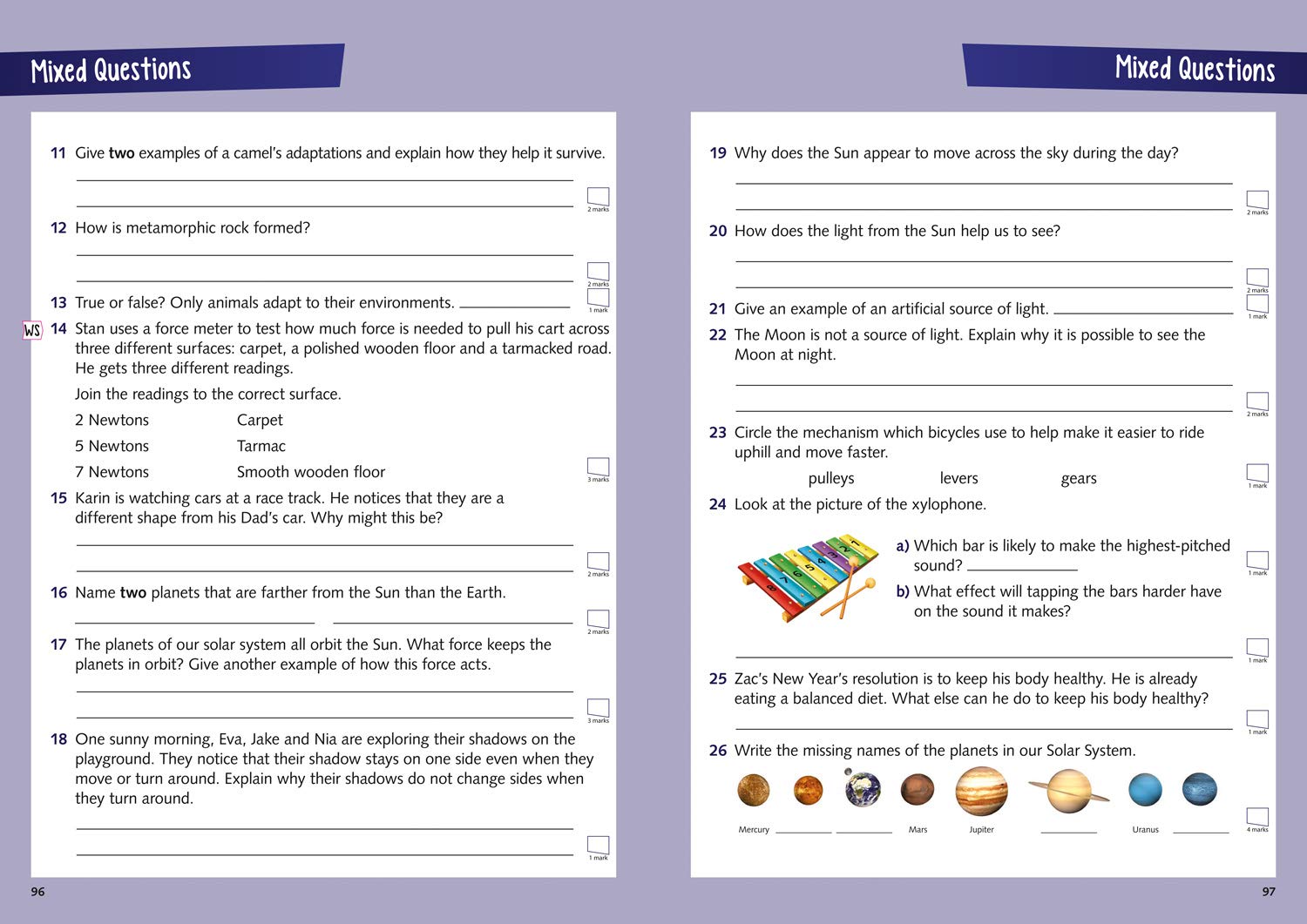 KS2 Science Study Book