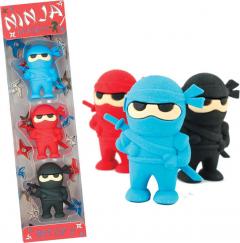 Set 3 radiere - Ninja