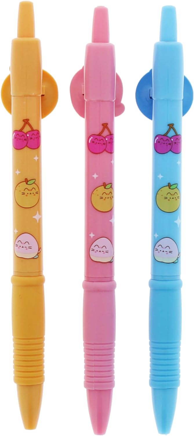 Set 3 pixuri - Pusheen - Fruits