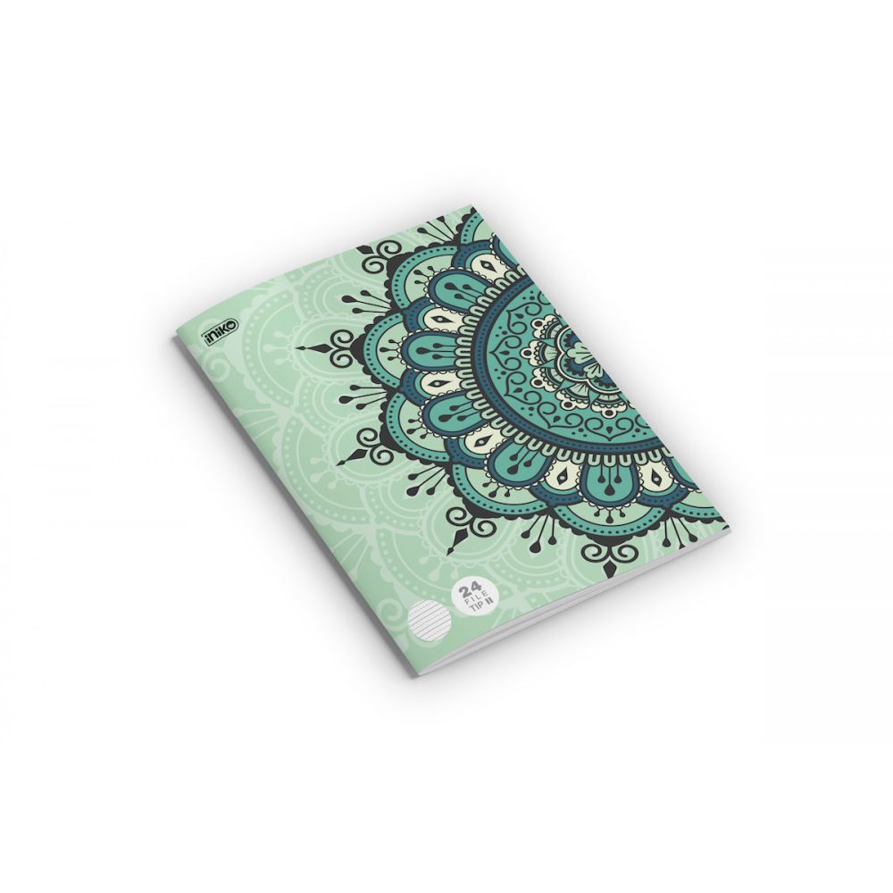 Caiet - Mandala - A5, Tip II, 24 file