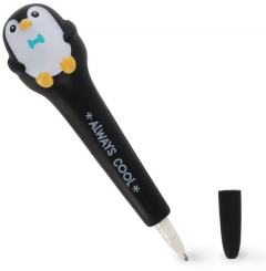 Pix - Squeezies - Penguin - Squishy Gel Pen