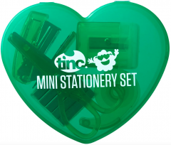 Mini set accesorii de birou - Heart Mini