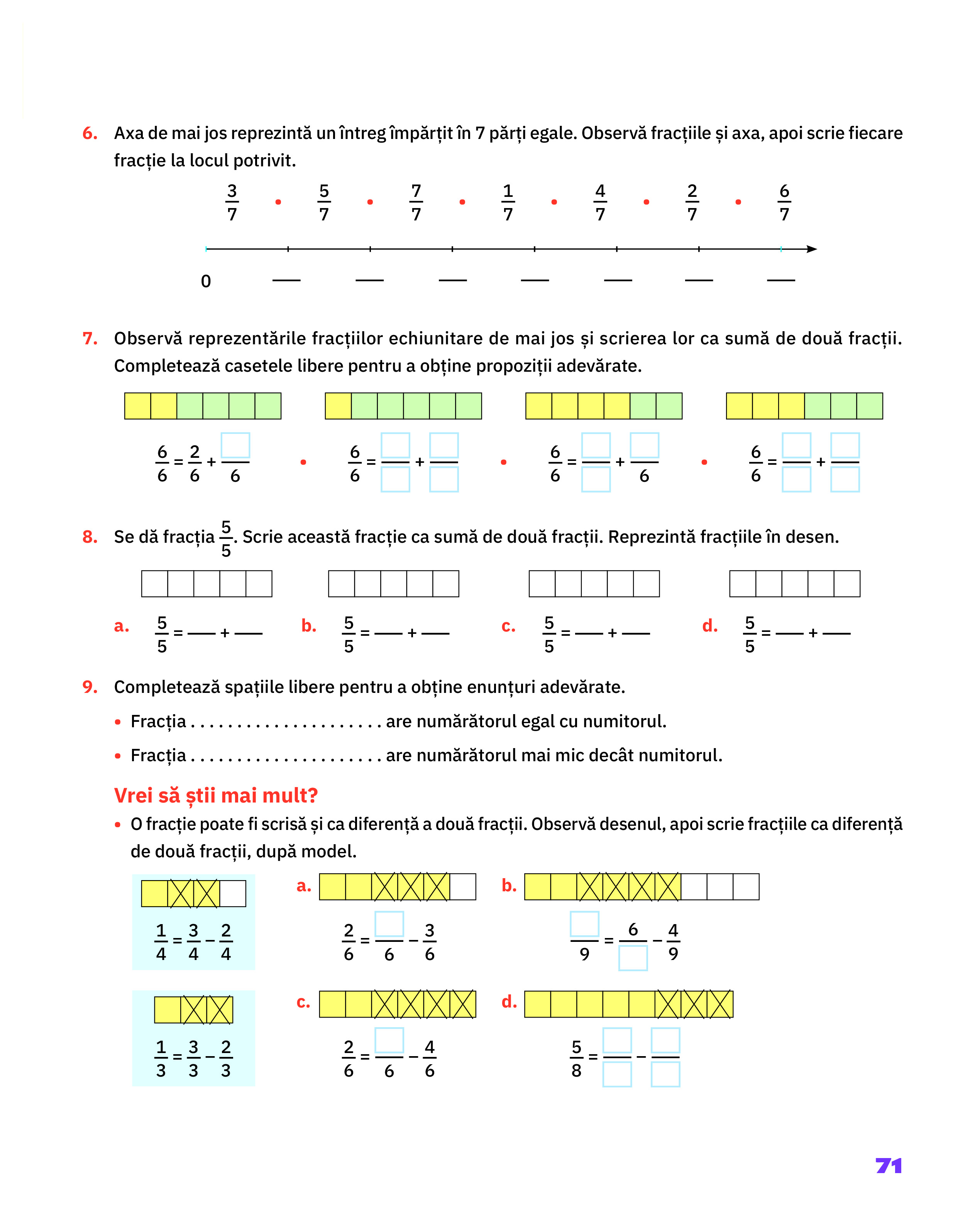 Matematica. Caietul elevului. Clasa a III-a