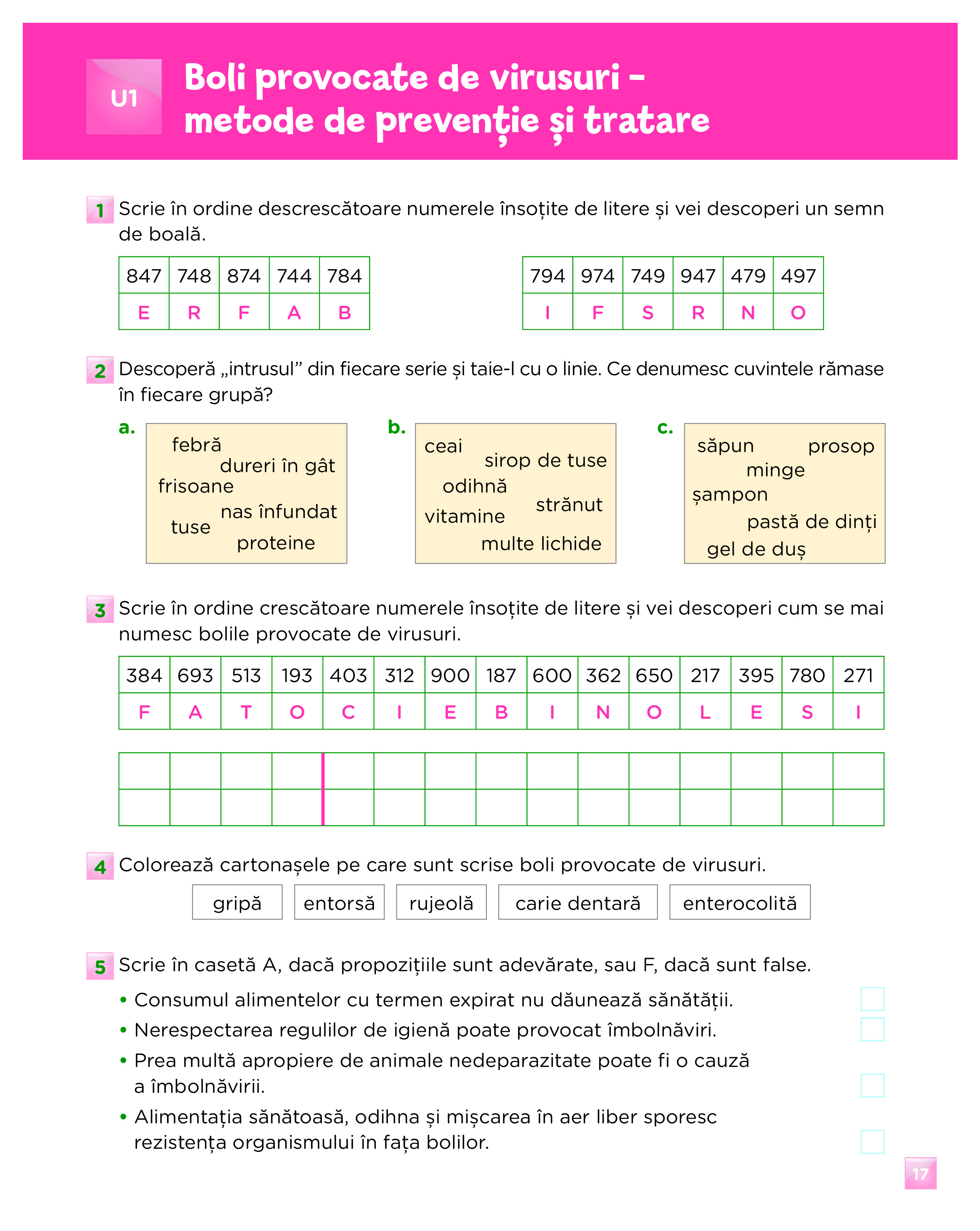 Matematica si explorarea mediului - Caiet elevului, Clasa a II-a