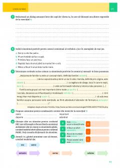 Limba si literatura romana - Caietul elevului, Clasa a VI-a thumbnail